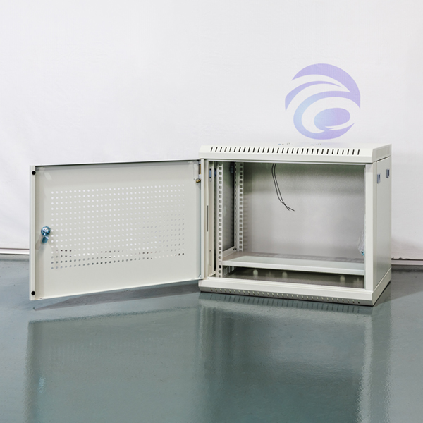 6U壁掛機柜網孔門開