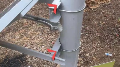 云南監(jiān)控桿廠(chǎng)家云茂為馬龍地質(zhì)監(jiān)測(cè)項(xiàng)目定制的監(jiān)控桿完成初驗(yàn)